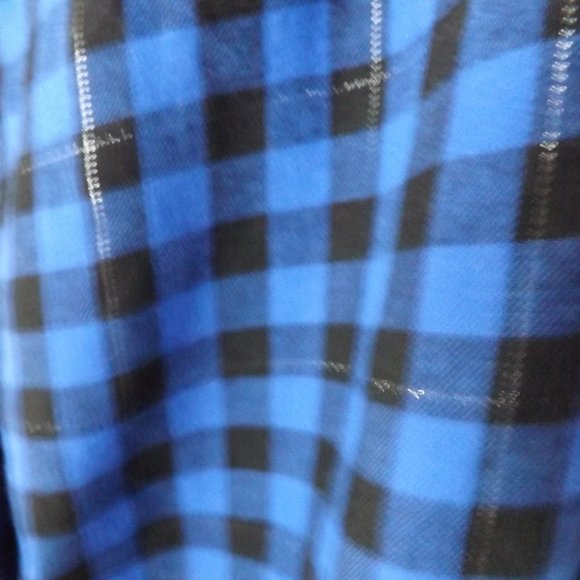 (EUC) Croft & Barrow Buffalo Plaid Blouse- Women's XL - Picture 5 of 9